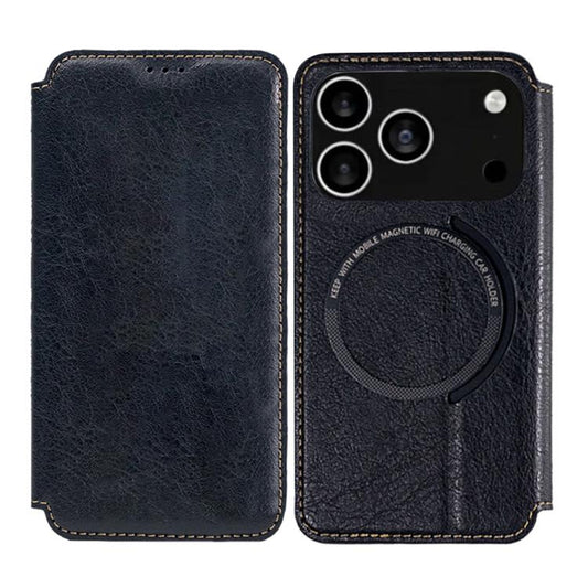 Kalebol Flip Card Slot MagSafe Leather Phone Case