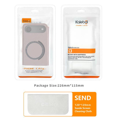 Kalebol Flip Card Slot MagSafe Leather Phone Case