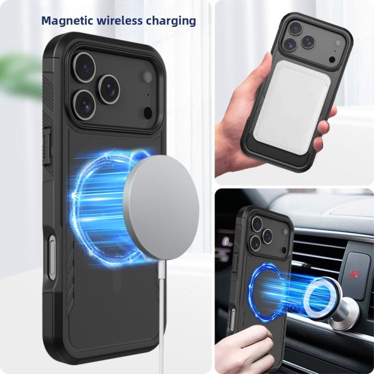 Kalebol 2 in 1 Matte MagSafe Shockproof Phone Case