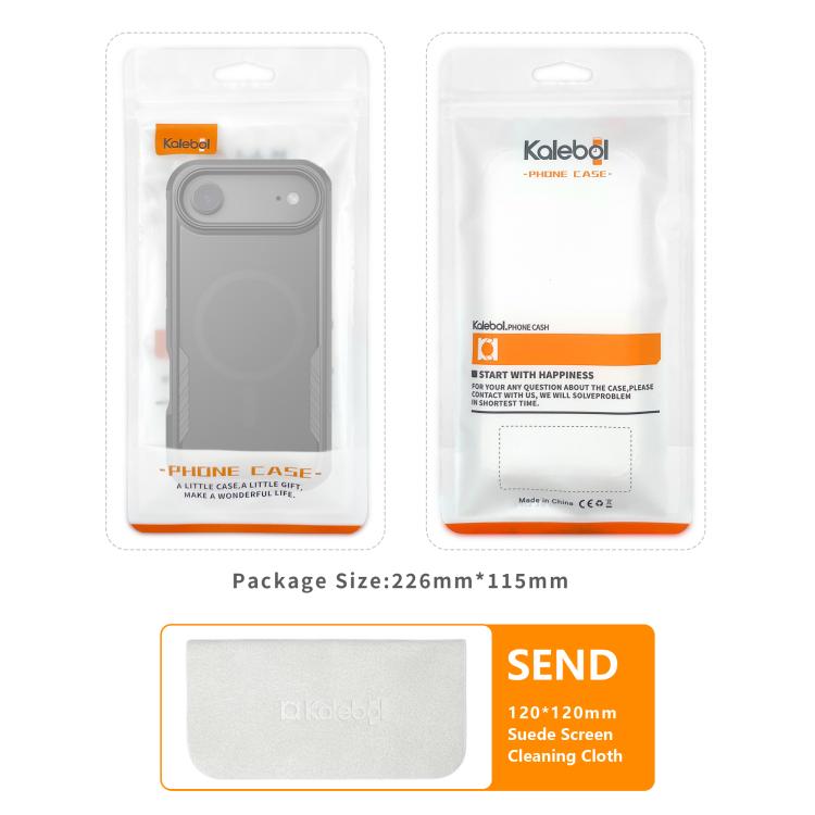 Kalebol 2 in 1 Matte MagSafe Shockproof Phone Case