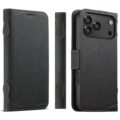 SUTENI J07 Multifunctional Horizontal Flip Magsafe Leather Phone Case