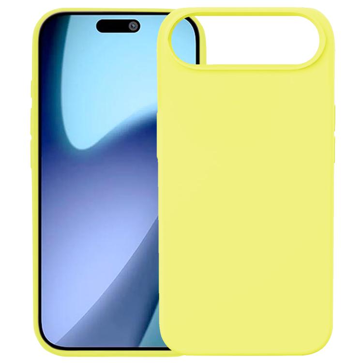 Kalebol Solid Color Simple All-inclusive Liquid Silicone Phone Case