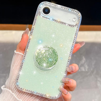 Diamond Glitter Diamond Round Holder Phone Case