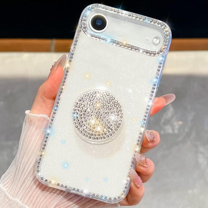 Diamond Glitter Diamond Round Holder Phone Case