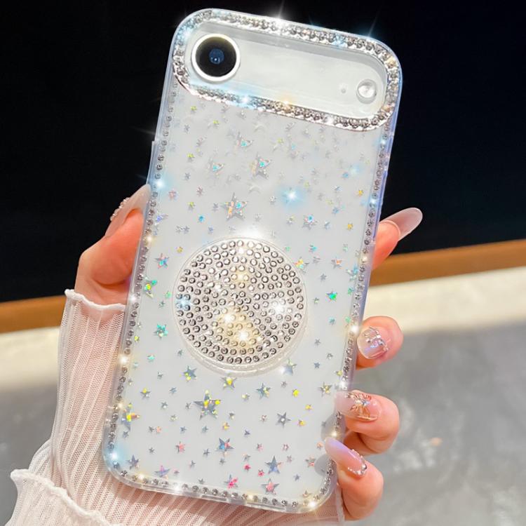 Diamond Glitter Diamond Round Holder Phone Case