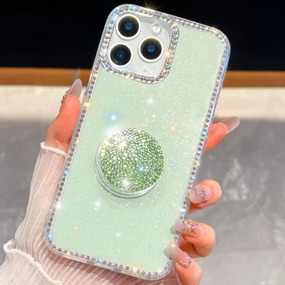 Diamond Glitter Diamond Round Holder Phone Case