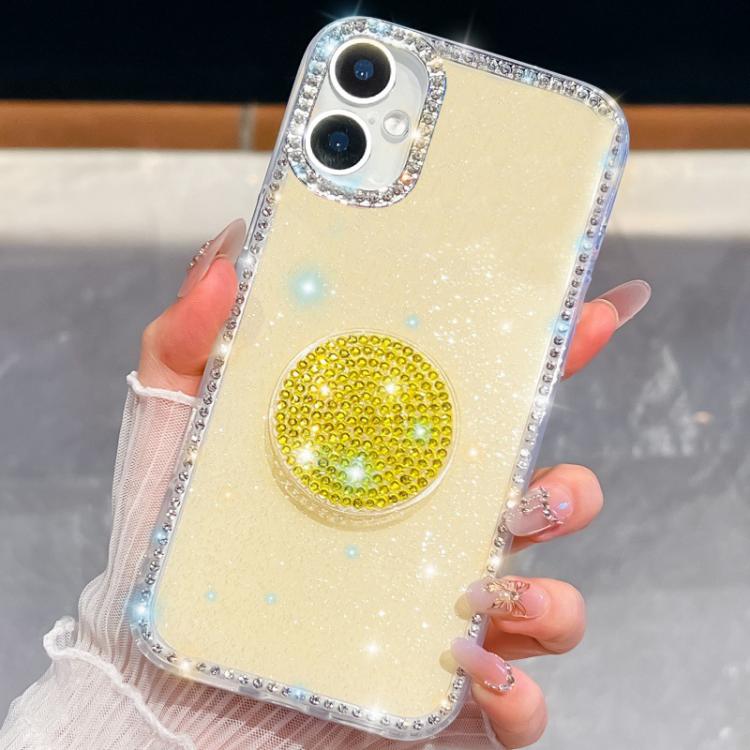 Diamond Glitter Diamond Round Holder Phone Case