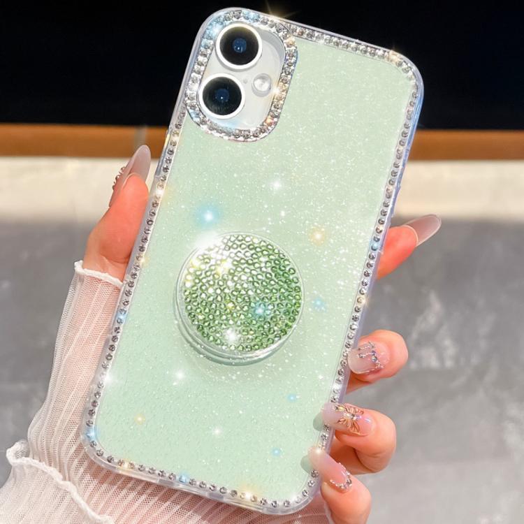 Diamond Glitter Diamond Round Holder Phone Case