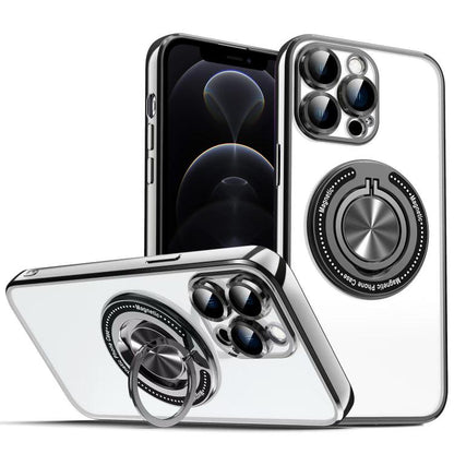 Colorful 360 Invisible Ring MagSafe Phone Case