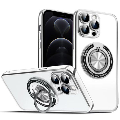 Colorful 360 Invisible Ring MagSafe Phone Case