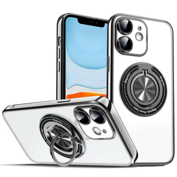 Colorful 360 Invisible Ring MagSafe Phone Case