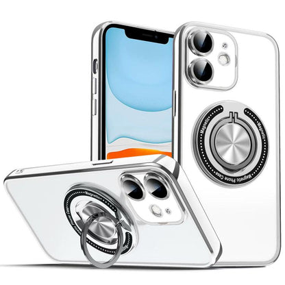 Colorful 360 Invisible Ring MagSafe Phone Case