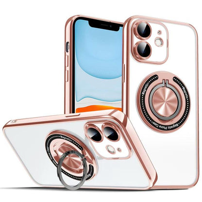 Colorful 360 Invisible Ring MagSafe Phone Case