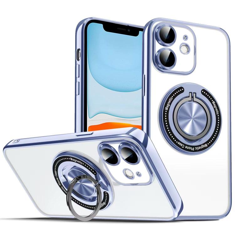 Colorful 360 Invisible Ring MagSafe Phone Case