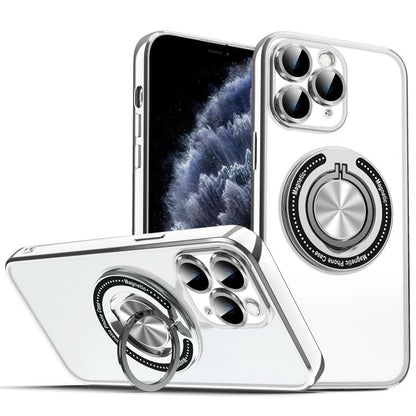 Colorful 360 Invisible Ring MagSafe Phone Case