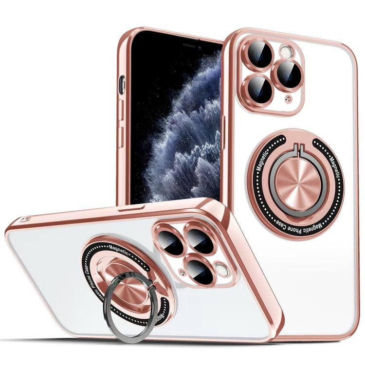 Colorful 360 Invisible Ring MagSafe Phone Case