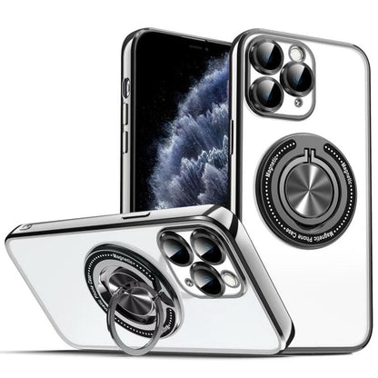 Colorful 360 Invisible Ring MagSafe Phone Case