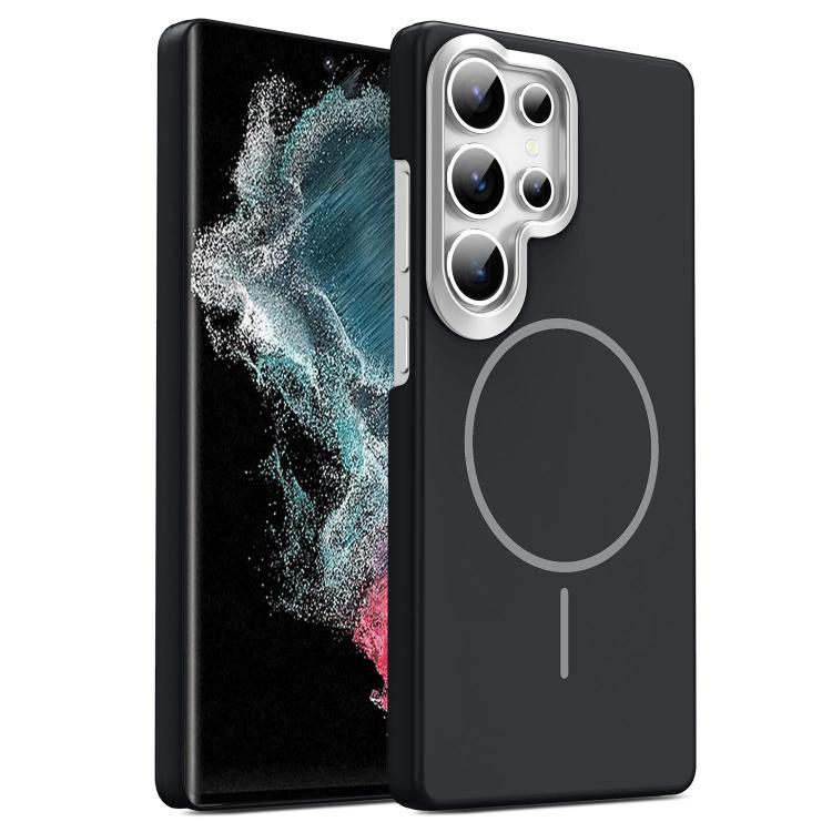 Gold Armor PC Thin Circle MagSafe Shockproof Phone Case