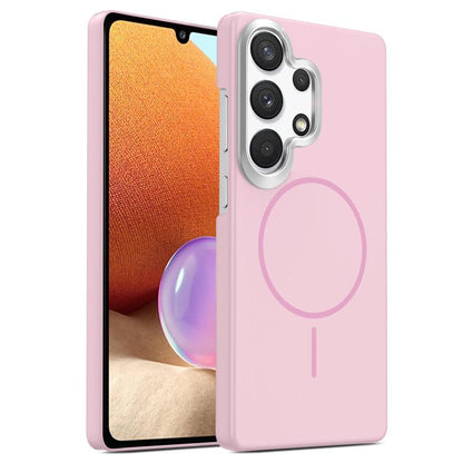 Gold Armor PC Thin Circle MagSafe Shockproof Phone Case