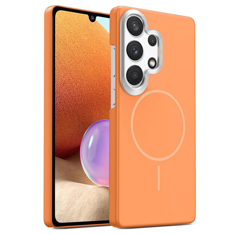 Gold Armor PC Thin Circle MagSafe Shockproof Phone Case