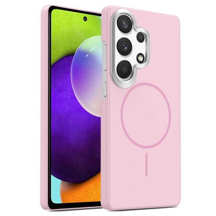 Gold Armor PC Thin Circle MagSafe Shockproof Phone Case