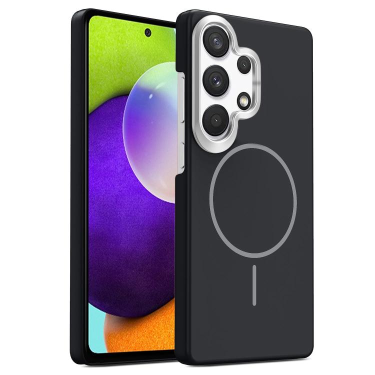 Gold Armor PC Thin Circle MagSafe Shockproof Phone Case