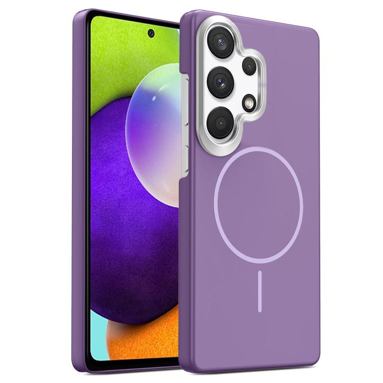 Gold Armor PC Thin Circle MagSafe Shockproof Phone Case