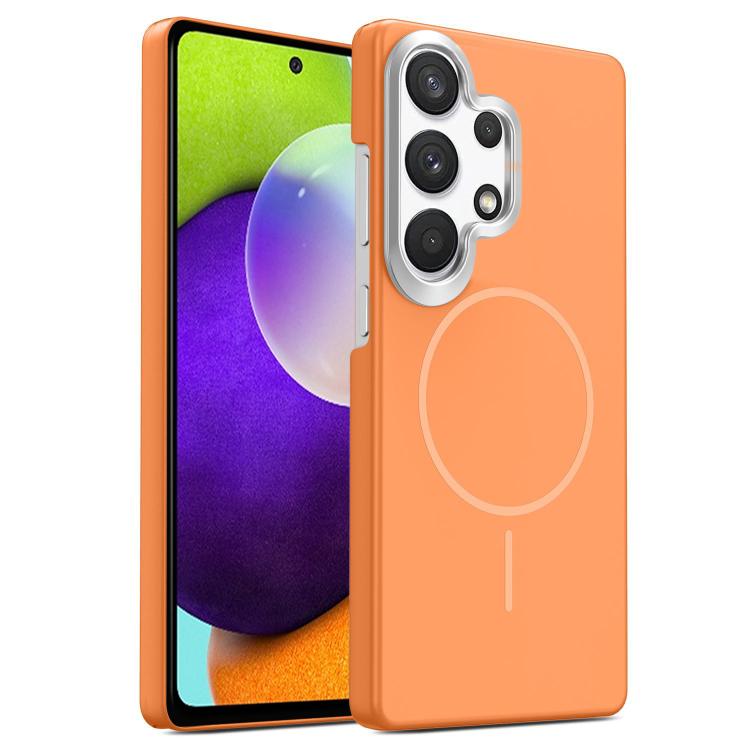 Gold Armor PC Thin Circle MagSafe Shockproof Phone Case