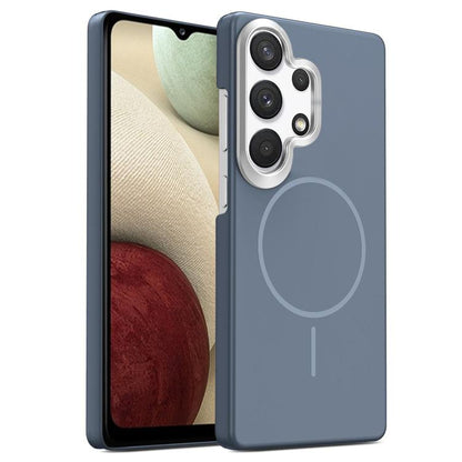 Gold Armor PC Thin Circle MagSafe Shockproof Phone Case