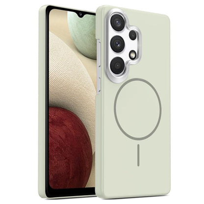 Gold Armor PC Thin Circle MagSafe Shockproof Phone Case