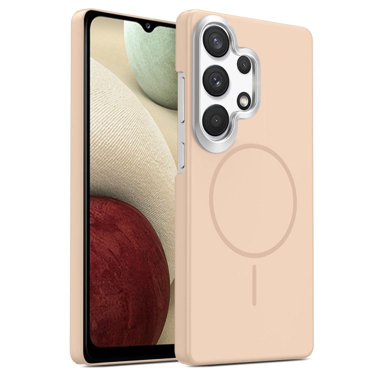 Gold Armor PC Thin Circle MagSafe Shockproof Phone Case