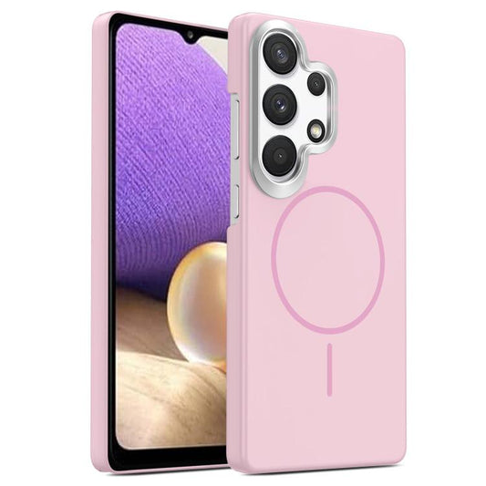 Gold Armor PC Thin Circle MagSafe Shockproof Phone Case