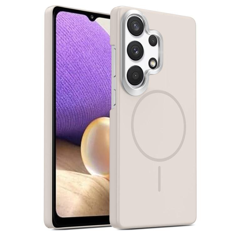 Gold Armor PC Thin Circle MagSafe Shockproof Phone Case