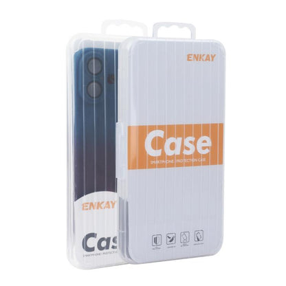 ENKAY MagSafe Matte TPU Phone Case with Lens Film