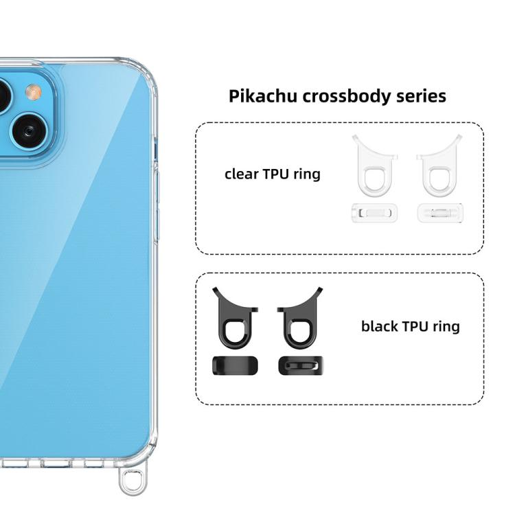 Kalebol Minimalist High Transparency Multi Color Lanyard Hole Phone Case