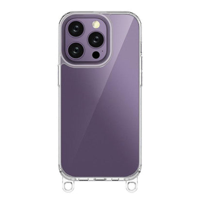 Kalebol Minimalist High Transparency Multi Color Lanyard Hole Phone Case