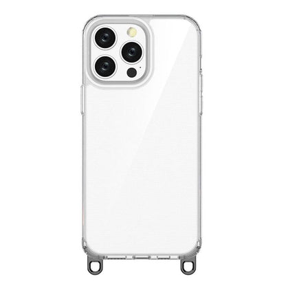 Kalebol Minimalist High Transparency Multi Color Lanyard Hole Phone Case