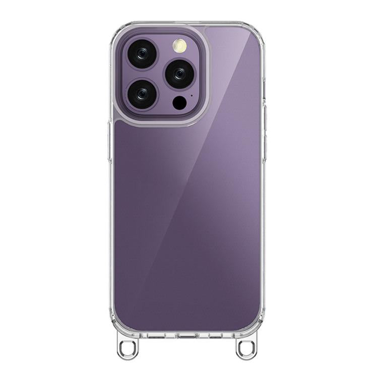 Kalebol Minimalist High Transparency Multi Color Lanyard Hole Phone Case