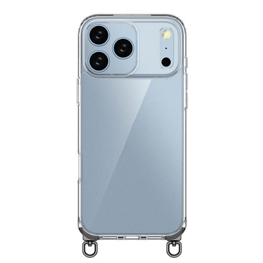 Kalebol Minimalist High Transparency Multi Color Rotating Lanyard Hole Phone Case