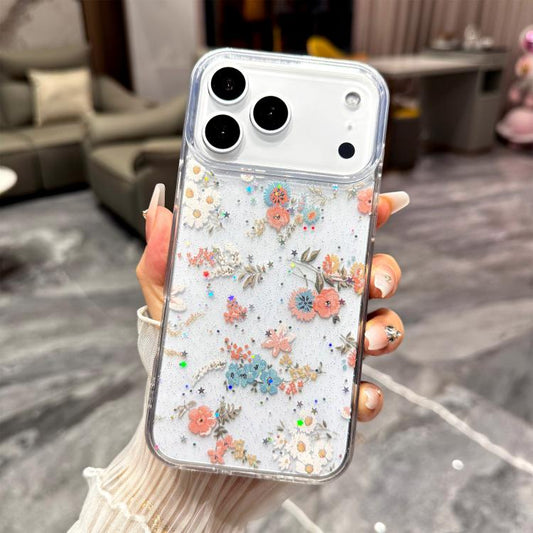 Fresh Small Floral Epoxy TPU Phone Case