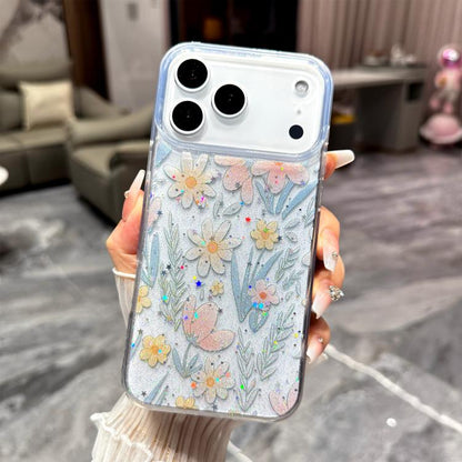 Fresh Small Floral Epoxy TPU Phone Case