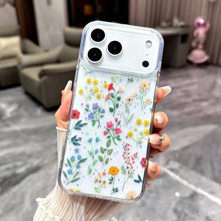 Fresh Small Floral Epoxy TPU Phone Case