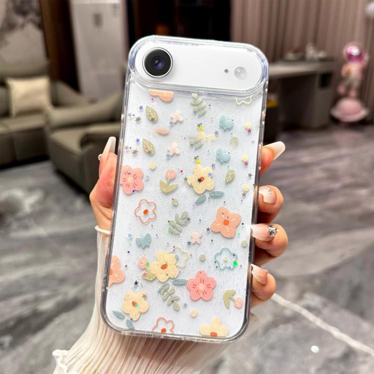 Fresh Small Floral Epoxy TPU Phone Case