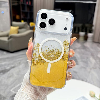 Gilding MagSafe Hybrid Clear TPU Phone Case