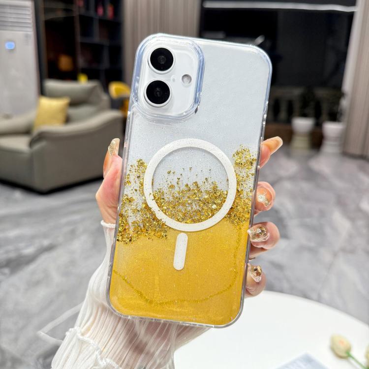 Gilding MagSafe Hybrid Clear TPU Phone Case