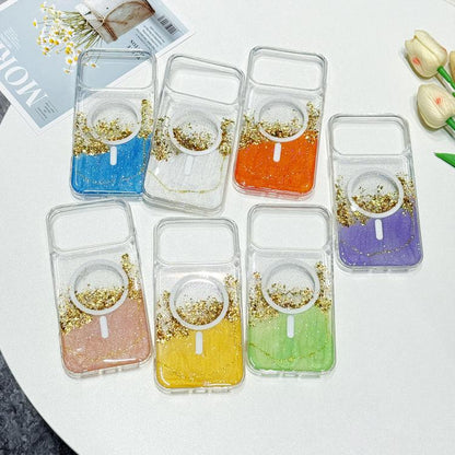 Gilding MagSafe Hybrid Clear TPU Phone Case