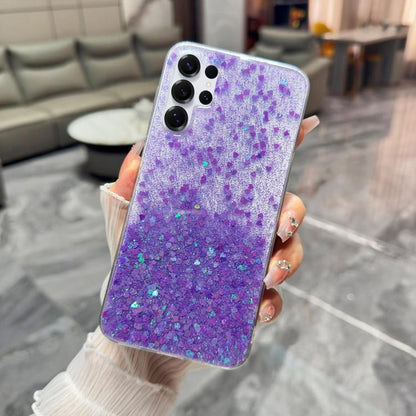 Sequins Glitter Gradient Epoxy TPU Phone Case