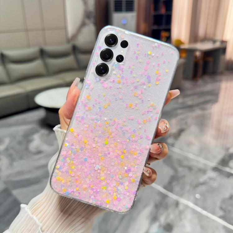 Sequins Glitter Gradient Epoxy TPU Phone Case