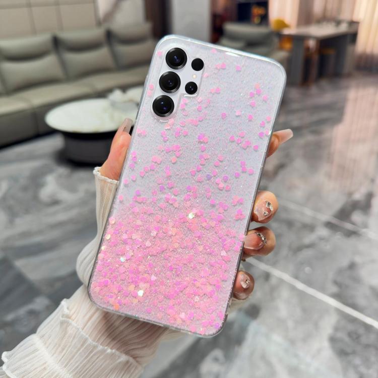 Sequins Glitter Gradient Epoxy TPU Phone Case