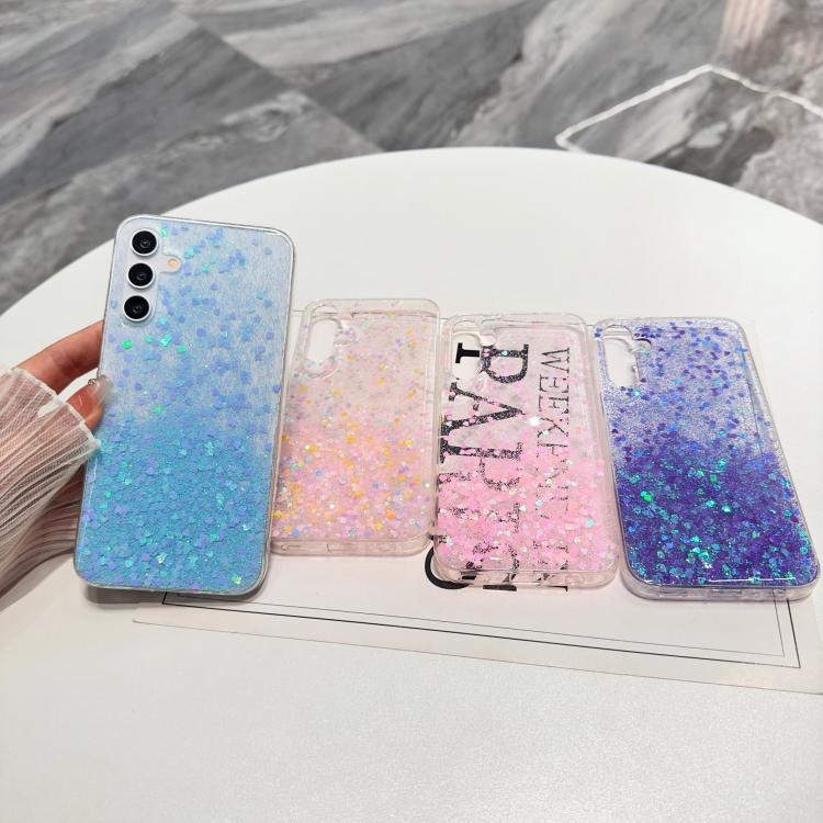 Sequins Glitter Gradient Epoxy TPU Phone Case